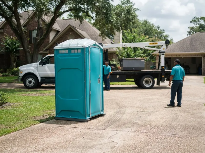 Crane-Liftable Restrooms in Morgan City, LA