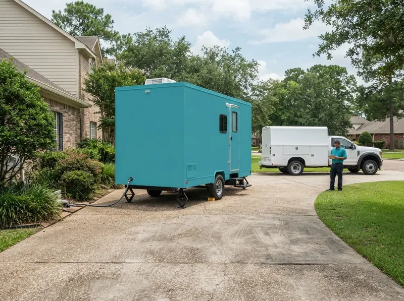 Standalone Mobile Shower Trailers in Morgan City, LA